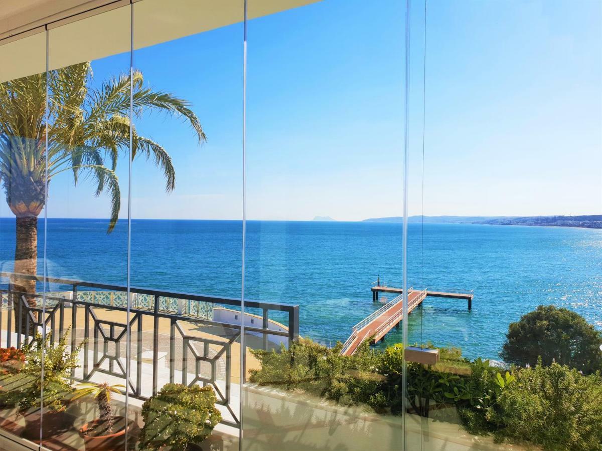 Luxury Apartment Frontal To The Sea In Estepona Doncella Beach Dış mekan fotoğraf