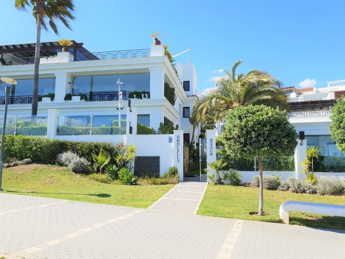 Luxury Apartment Frontal To The Sea In Estepona Doncella Beach Dış mekan fotoğraf